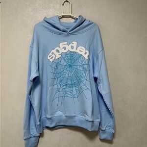 Light blue spider hoodie